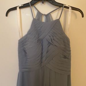 Azazie Dusty Blue bridesmaid dress
